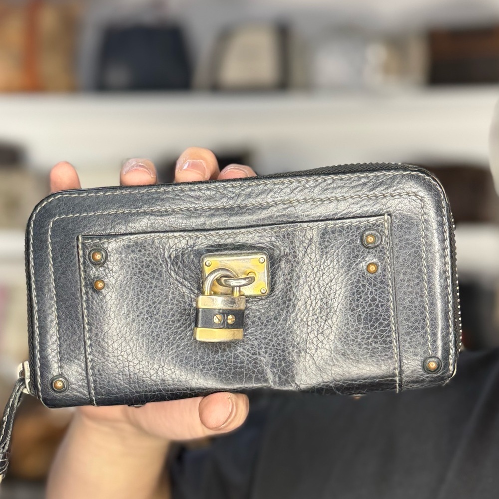 chloe padding wallet